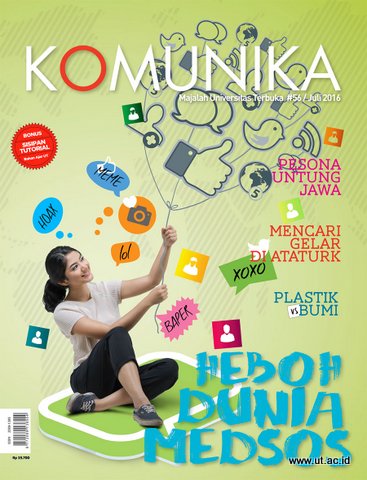 Cover Majalah Komunika Juli 2016 Edisi 56