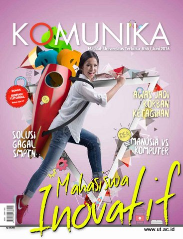Cover Majalah Komunika Juni 2016 Edisi 55