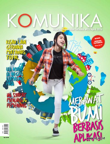 Cover Majalah Komunika April 2016 Edisi 53