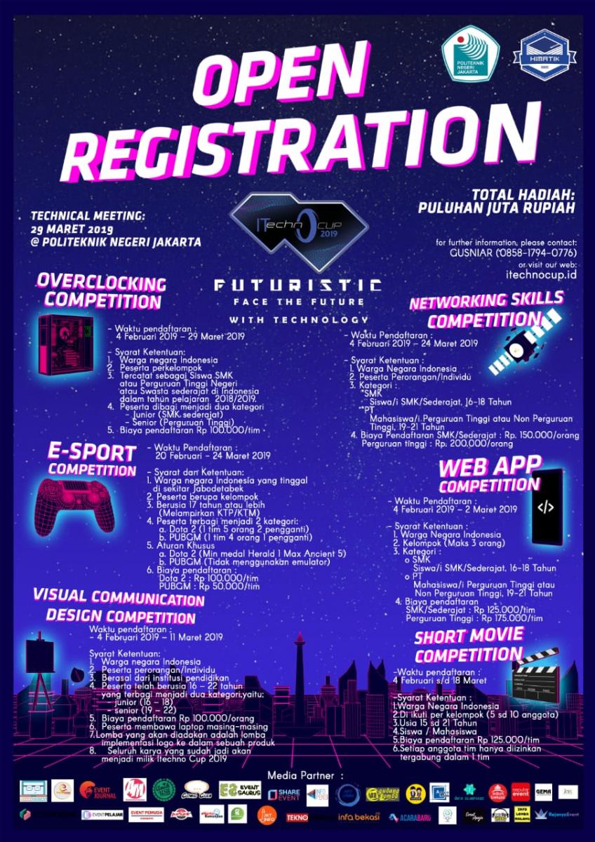 Poster Informatics Technologies and Computer Cup 2019