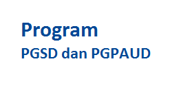 Nilai Program PGSD dan PGPAUD UT